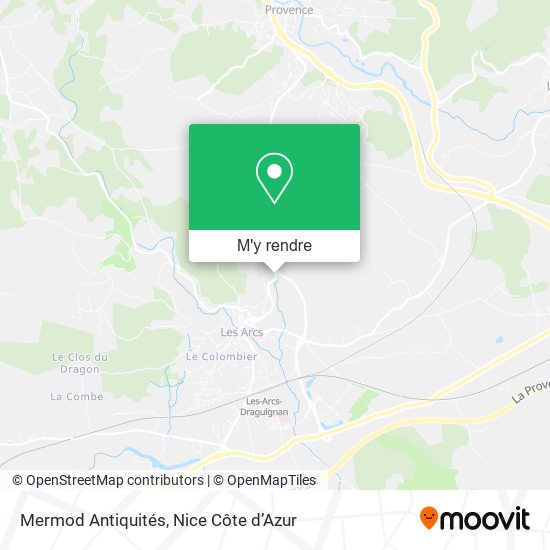 Mermod Antiquités plan