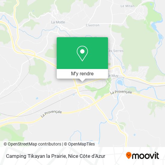 Camping Tikayan la Prairie plan