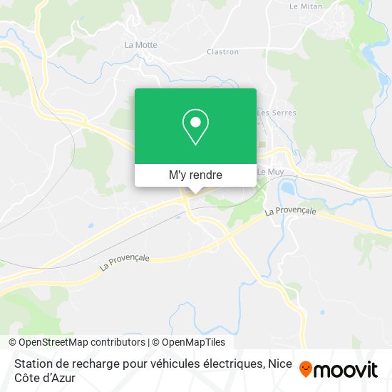 Station de recharge pour véhicules électriques plan