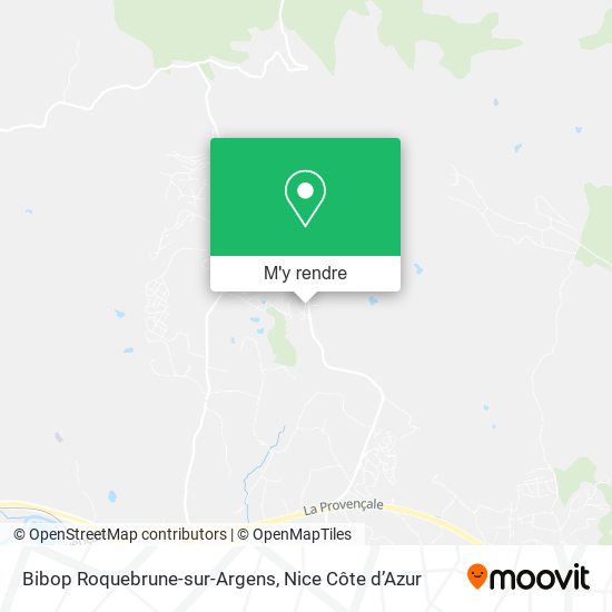 Bibop Roquebrune-sur-Argens plan
