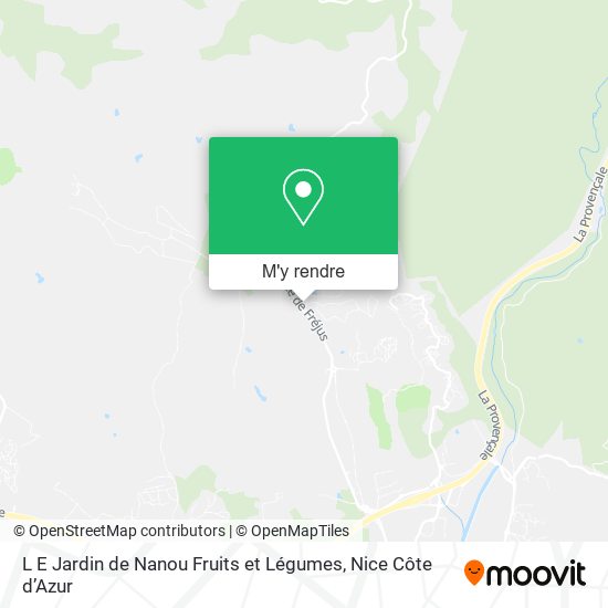 L E Jardin de Nanou Fruits et Légumes plan