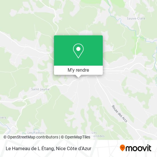 Le Hameau de L Étang plan