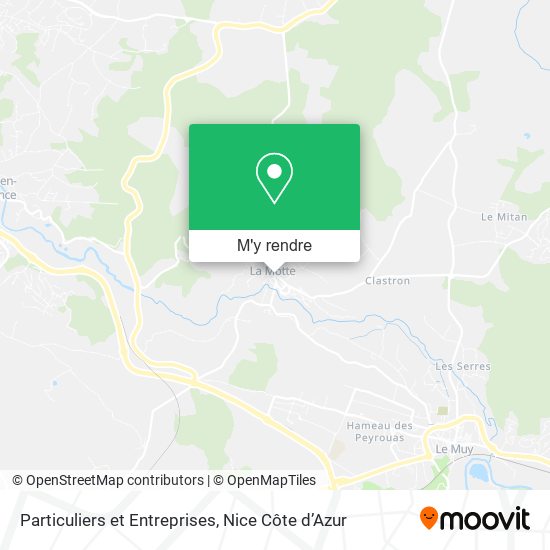 Particuliers et Entreprises plan