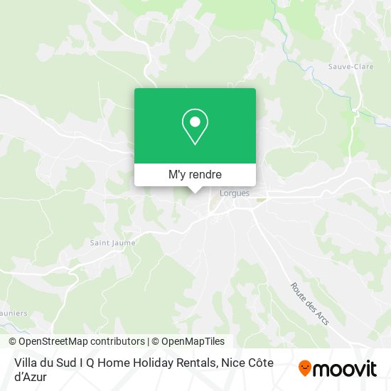 Villa du Sud I Q Home Holiday Rentals plan
