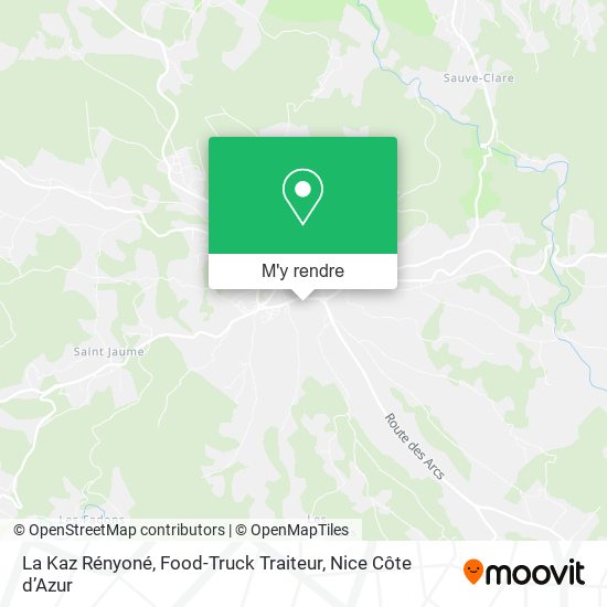 La Kaz Rényoné, Food-Truck Traiteur plan