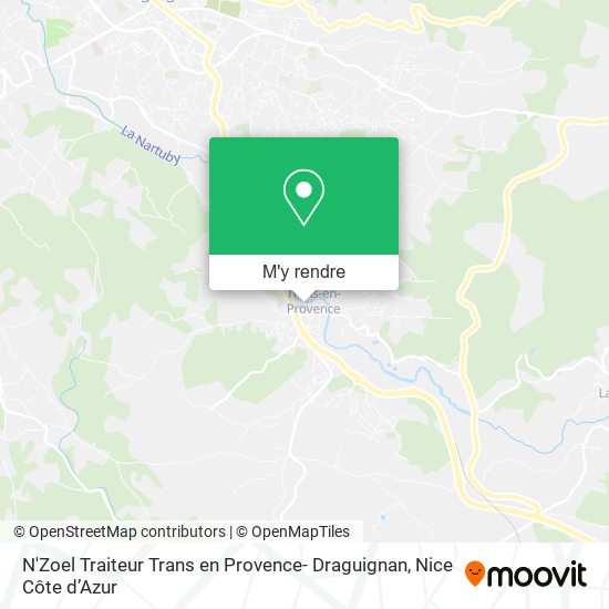 N'Zoel Traiteur Trans en Provence- Draguignan plan