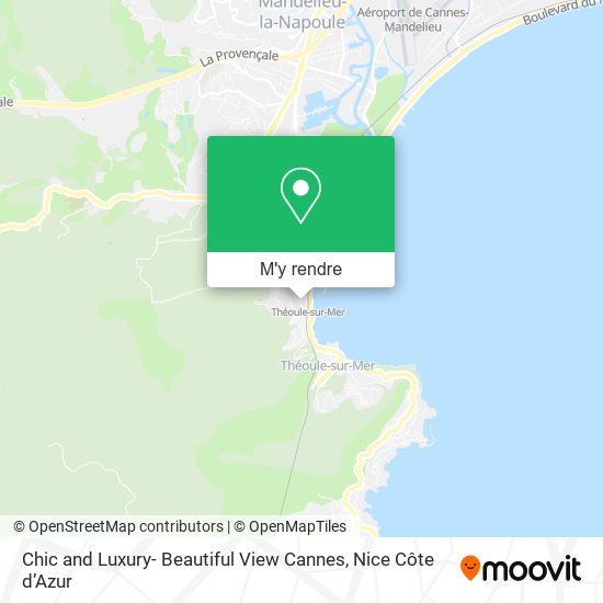 Chic and Luxury- Beautiful View Cannes plan