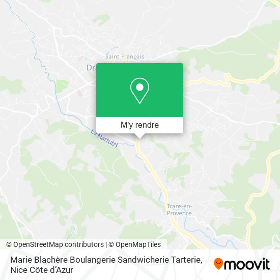 Marie Blachère Boulangerie Sandwicherie Tarterie plan