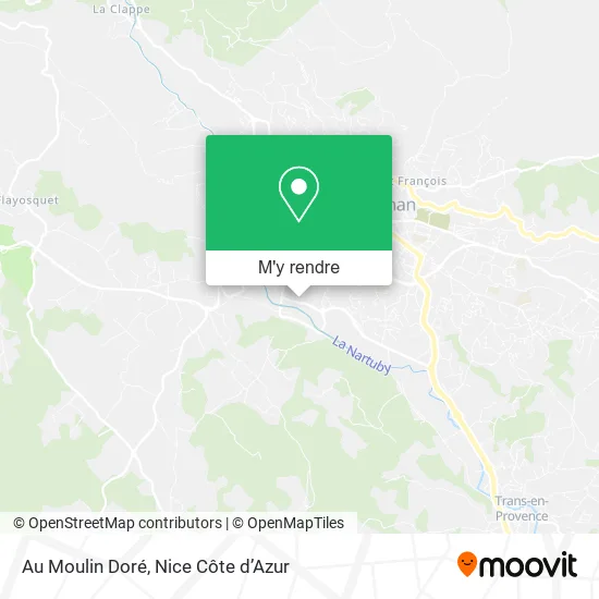 Au Moulin Doré plan
