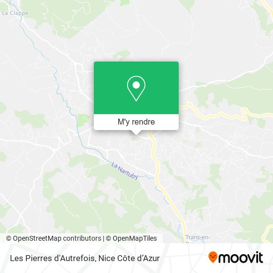 Les Pierres d'Autrefois plan