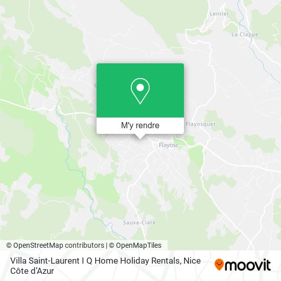 Villa Saint-Laurent I Q Home Holiday Rentals plan