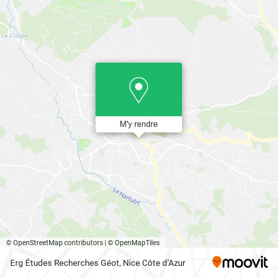 Erg Études Recherches Géot plan