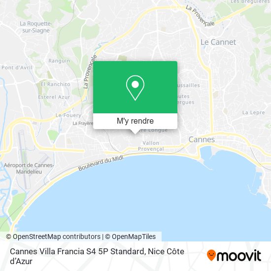 Cannes Villa Francia S4 5P Standard plan