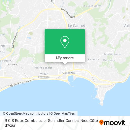 R C S Roux Combaluzier Schindler Cannes plan