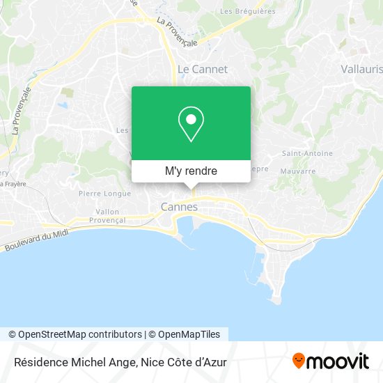 Résidence Michel Ange plan