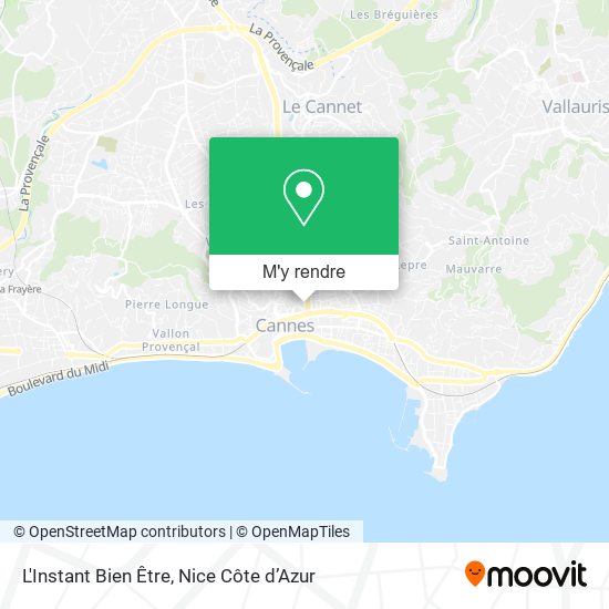 L'Instant Bien Être plan
