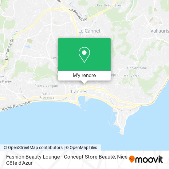 Fashion Beauty Lounge - Concept Store Beauté plan
