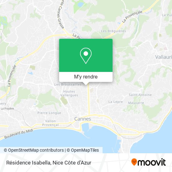Résidence Isabella plan