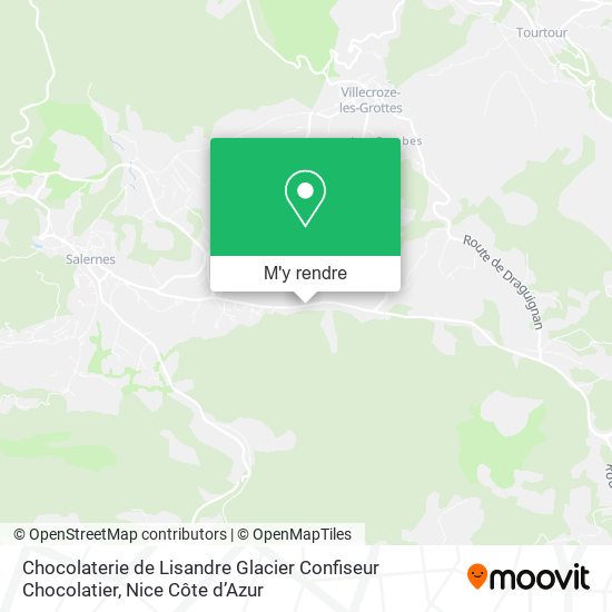 Chocolaterie de Lisandre Glacier Confiseur Chocolatier plan