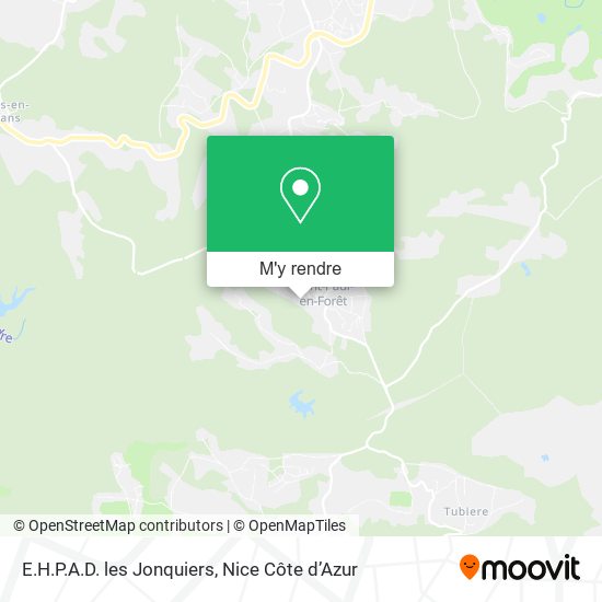 E.H.P.A.D. les Jonquiers plan