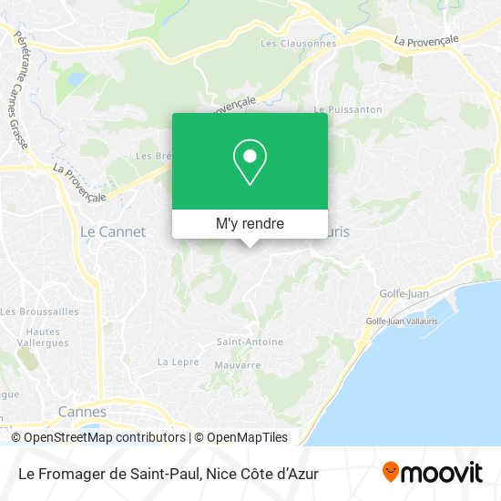 Le Fromager de Saint-Paul plan