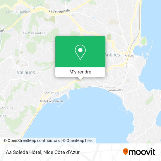 Aa Soleda Hôtel plan