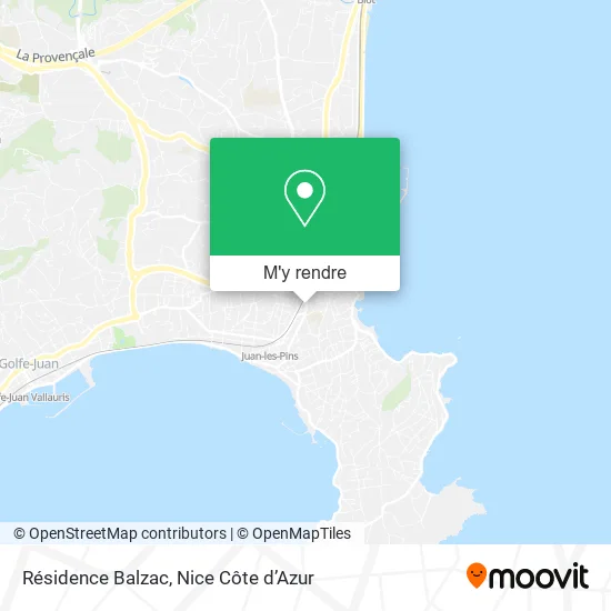 Résidence Balzac plan