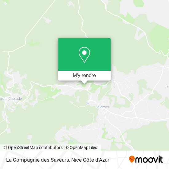 La Compagnie des Saveurs plan