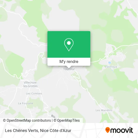 Les Chênes Verts plan