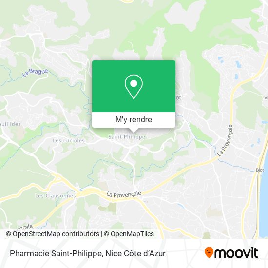 Pharmacie Saint-Philippe plan