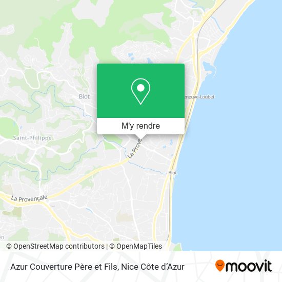 Azur Couverture Père et Fils plan
