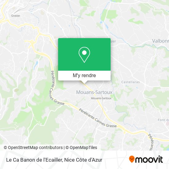 Le Ca Banon de l'Ecailler plan