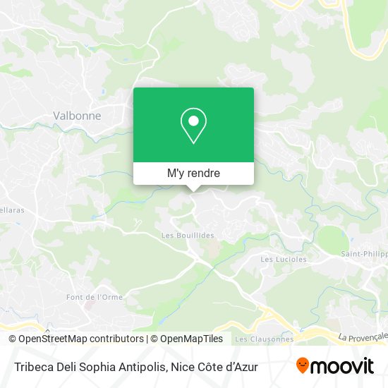 Tribeca Deli Sophia Antipolis plan