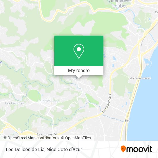 Les Délices de Lia plan