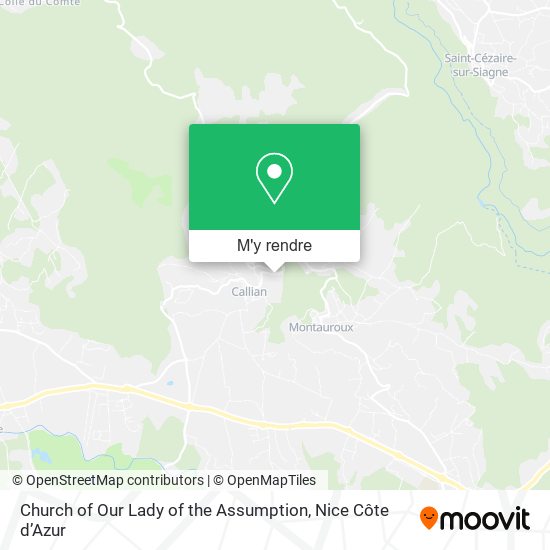 Church of Our Lady of the Assumption plan