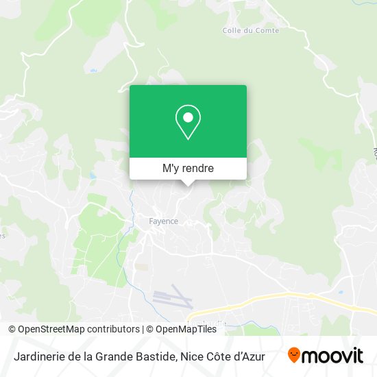 Jardinerie de la Grande Bastide plan