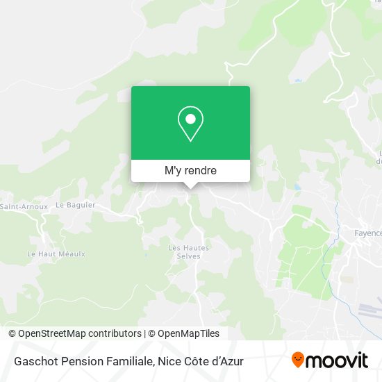 Gaschot Pension Familiale plan