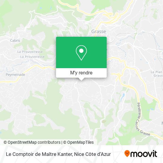 Le Comptoir de Maître Kanter plan