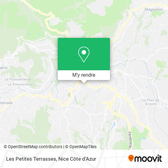 Les Petites Terrasses plan