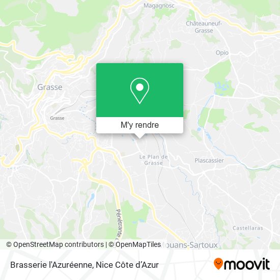 Brasserie l'Azuréenne plan