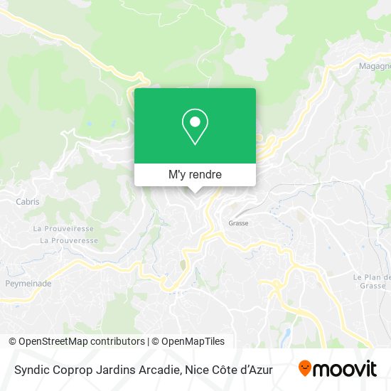 Syndic Coprop Jardins Arcadie plan