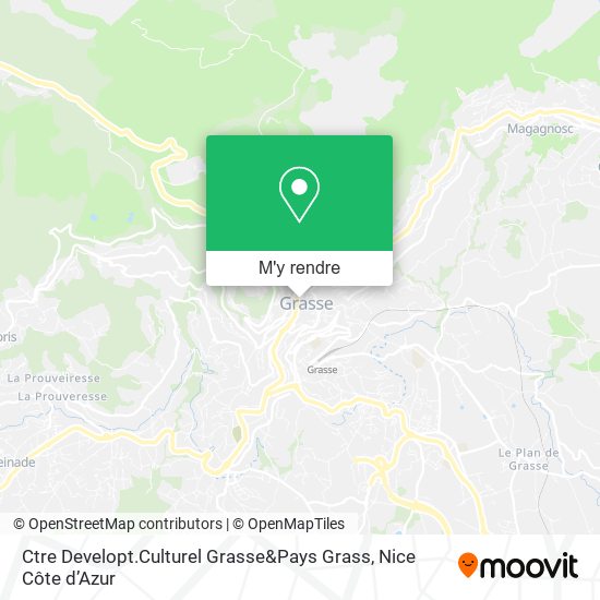 Ctre Developt.Culturel Grasse&Pays Grass plan
