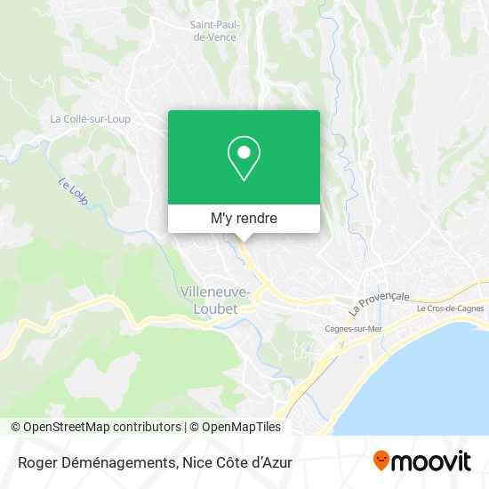 Roger Déménagements plan