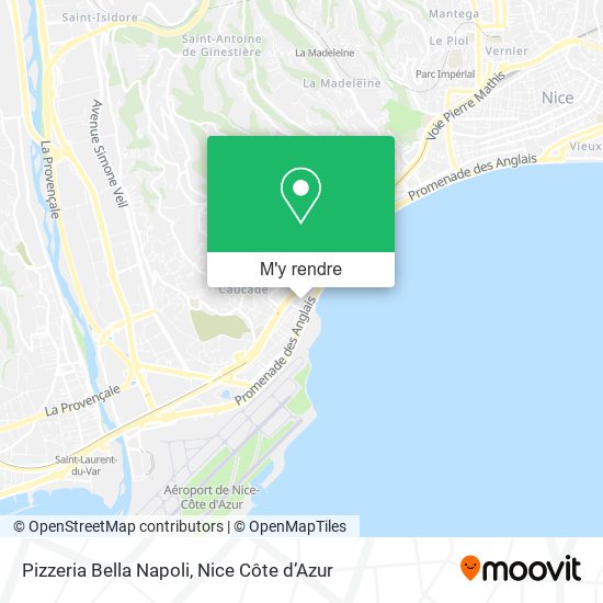 Pizzeria Bella Napoli plan
