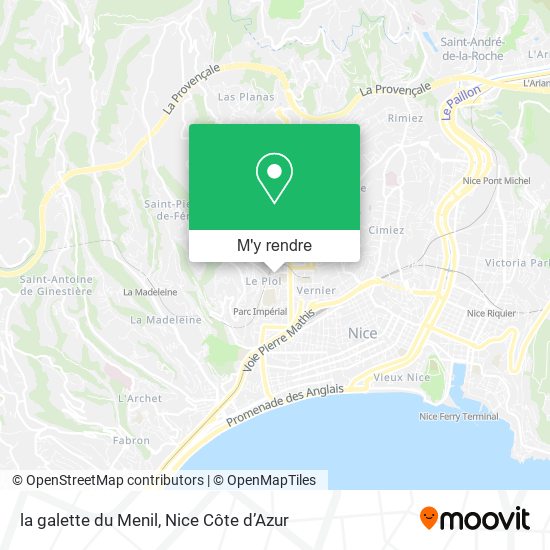 la galette du Menil plan