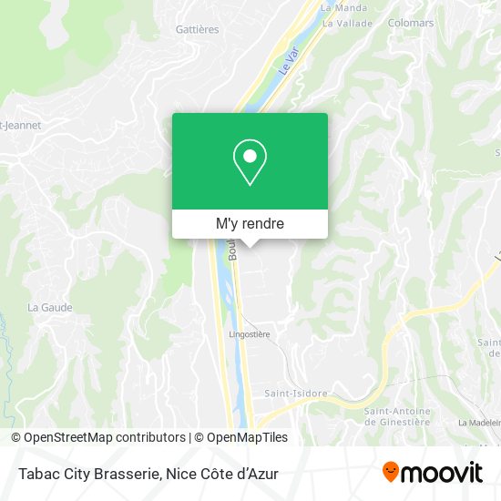 Tabac City Brasserie plan