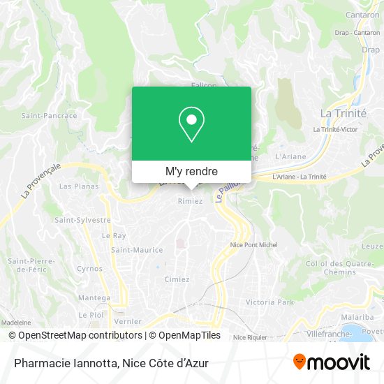 Pharmacie Iannotta plan