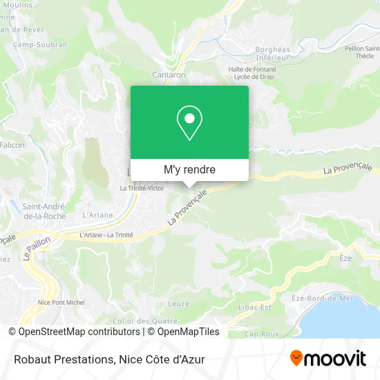 Robaut Prestations plan