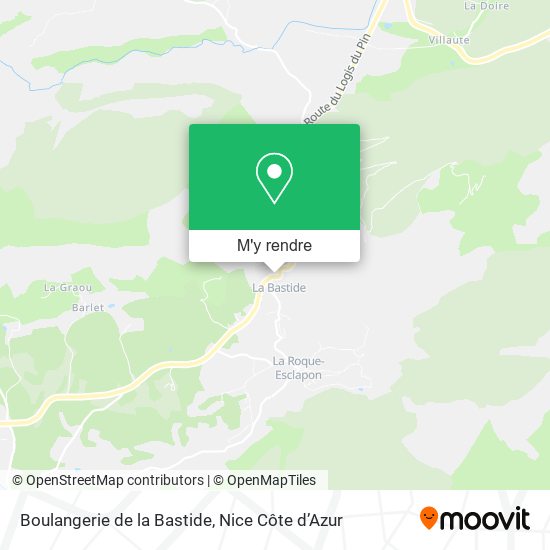 Boulangerie de la Bastide plan