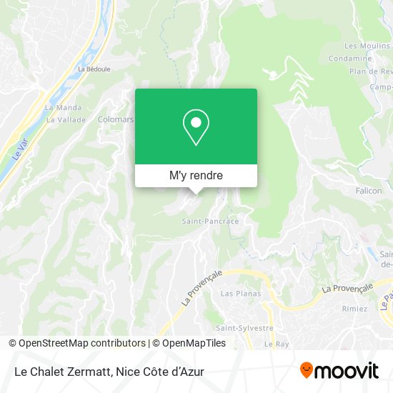 Le Chalet Zermatt plan